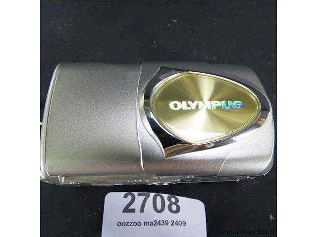 Olympus mju 400 4 megapixels, 3x zoom camera in etui - afbeelding 2 van  5