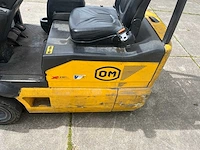 Om - vorkheftruck - e153 - triple mast - side shift - kantelbare vorken - afbeelding 4 van  20