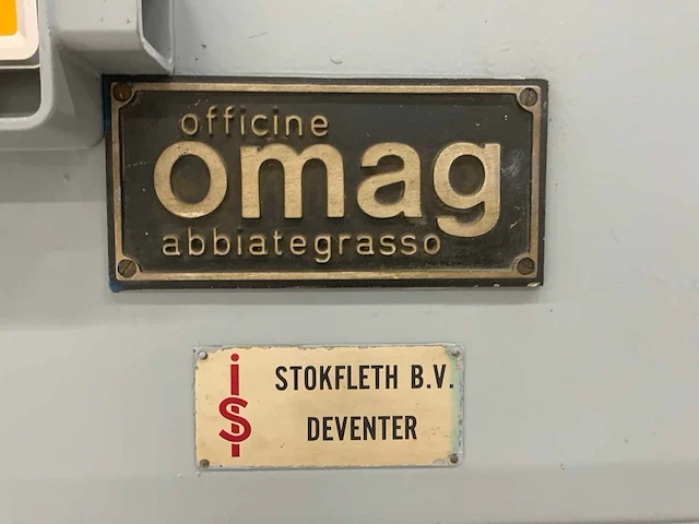 Omag pol 5020 buigmachine - afbeelding 14 van  18