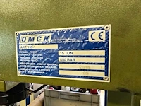 Omcn - 2000 - 15 ton - hydraulische pers - afbeelding 5 van  5