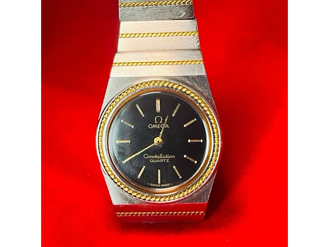 Omega constellation horloge - 18kt gouden lunette en band delen - afbeelding 1 van  11