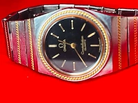 Omega constellation horloge - 18kt gouden lunette en band delen - afbeelding 4 van  11