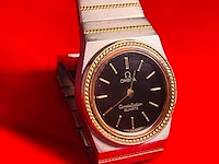 Omega constellation horloge - 18kt gouden lunette en band delen - afbeelding 7 van  11