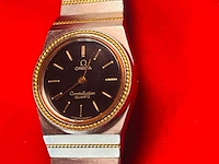 Omega constellation horloge - 18kt gouden lunette en band delen - afbeelding 8 van  11