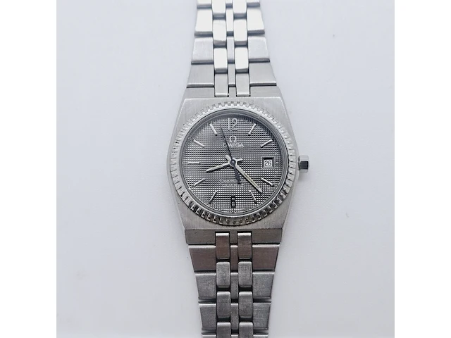 Omega seamaster met guilloche wijzerplaat - afbeelding 1 van  9