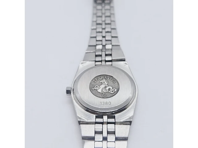 Omega seamaster met guilloche wijzerplaat - afbeelding 9 van  9