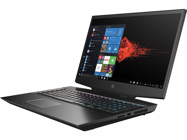Omen by hp 17-cb1075ng intel coretm i7 i7-10750h laptop 43,9 cm (17.3) full hd 16 gb ddr4-sdram 1,51 tb hdd+ssd nvidia zwart qwertz - afbeelding 2 van  6