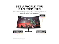Omen by hp 31,5 inch qhd 165 hz curved gaming monitor - omen 32c - afbeelding 1 van  2