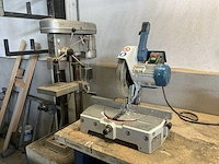 Omga / ferrock t55-300ce / fm16 afkortcirkelzaagmachine + kolomboor - afbeelding 1 van  7