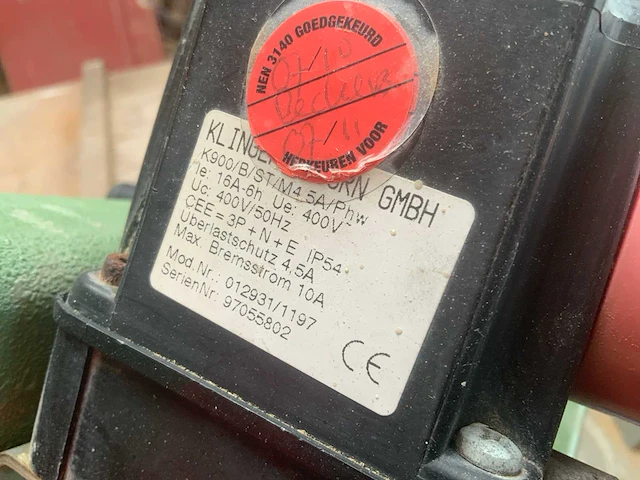 Omga t50-350 radiaalafkortzaagmachine - afbeelding 12 van  12