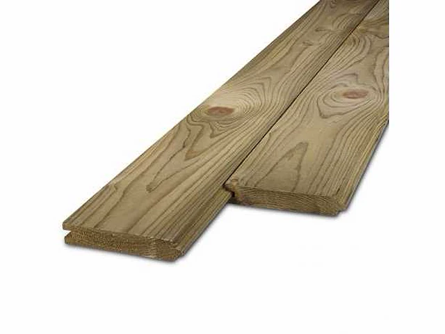 Omheining pakket beton/hout planken antraciet 10 meter - afbeelding 2 van  2