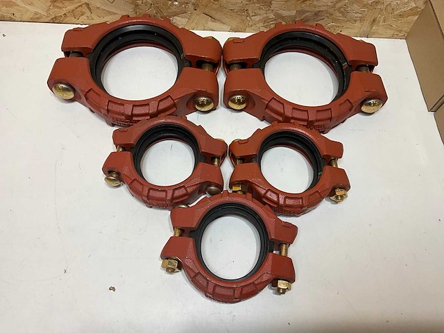 Ominio groefkoppeling 2 maten (5x) - afbeelding 2 van  6