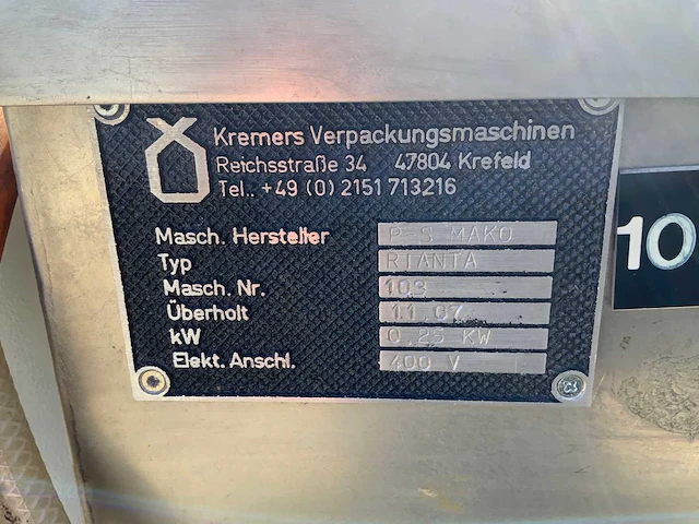 Omsnoeringsmachine - afbeelding 11 van  12