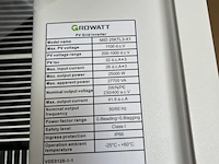 Omvormer growatt, mid 25ktl3-x1 - afbeelding 3 van  5