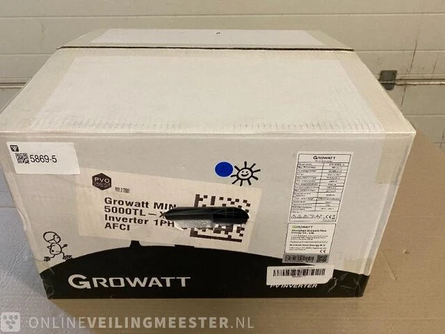 Omvormer growatt min 5000tl-x growatt - afbeelding 1 van  6