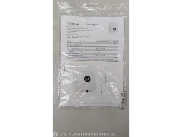 Omvormer growatt, mod 6000tl3-x - afbeelding 6 van  6