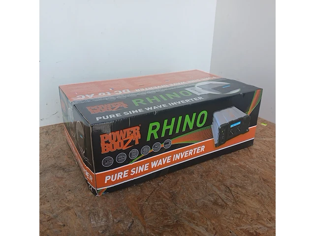 Omvormer, power boozt, rhino pb2500-12 - afbeelding 1 van  6