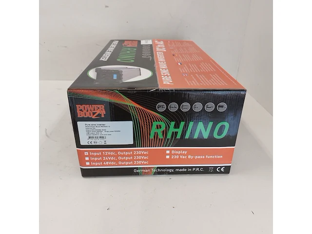 Omvormer, rhino, power boozt pb-2500-12 - afbeelding 2 van  3