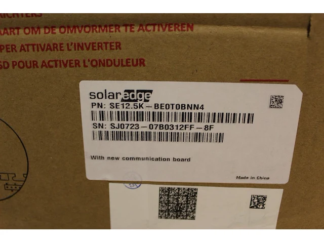 Omvormer solar edge se12,5k-beotobnn4. - afbeelding 2 van  2