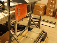 Omvormerframe conduct pv shelter. nieuw op pallet. afmeting 110 x 70 x 145 cm. - afbeelding 4 van  4