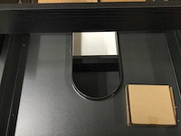 Onderkast 60x46x52 cm 2 laden greeploos decor. - afbeelding 3 van  4