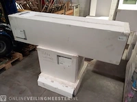 Onderkast met hoge kast en spiegelkast , zwart