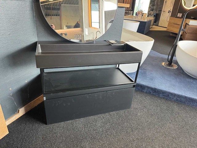 Onderkast + wastafel + spiegel - afbeelding 3 van  7