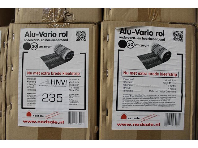 Ondervorst- en hoekkeperband netsale in 10 dozen. - afbeelding 2 van  2