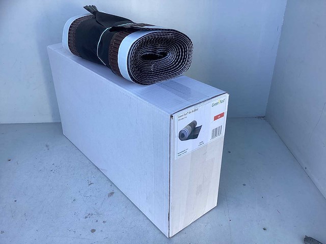 Ondervorst antraciet 320mm 40 meter zwart - afbeelding 1 van  2