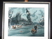 Onduidelijke techniek. gesigneerd - afbeelding 1 van  5