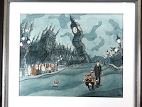 Onduidelijke techniek. gesigneerd - afbeelding 2 van  5