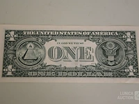 "one dollar biljet" - afbeelding 3 van  4
