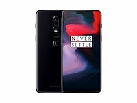 Oneplus 6 smartphone 6,28 inch 128 gb intern geheugen android 8.1 mirror black - afbeelding 1 van  5