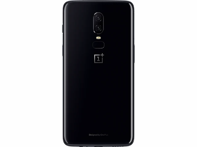 Oneplus 6 smartphone 6,28 inch 128 gb intern geheugen android 8.1 mirror black - afbeelding 3 van  5