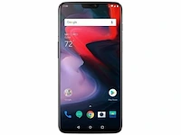 Oneplus 6 smartphone 6,28 inch 128 gb intern geheugen android 8.1 mirror black - afbeelding 4 van  5