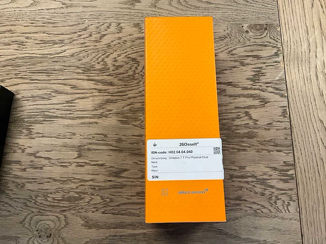 Oneplus 7t pro physical dual mclaren 256gb / 12gb ram papaya orange - afbeelding 1 van  2
