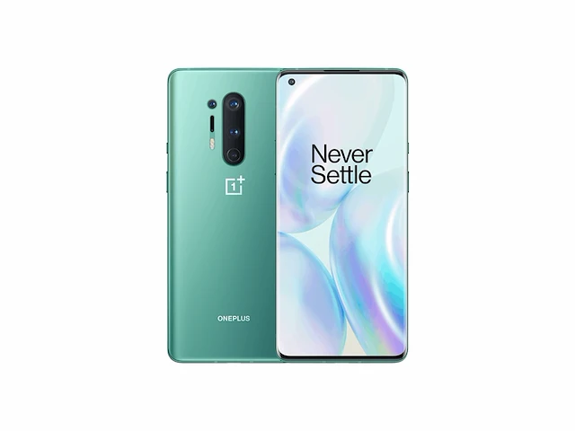 Oneplus 8 pro smartphone 5g 175 cm 3d amoled display 12 gb ram + 256 gb dual sim glacial green - afbeelding 1 van  6