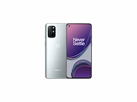 Oneplus 8t smartphone dual sim oxygen os 5g usb type-c 8 gb 128 gb 4500 mah zilver - afbeelding 1 van  6