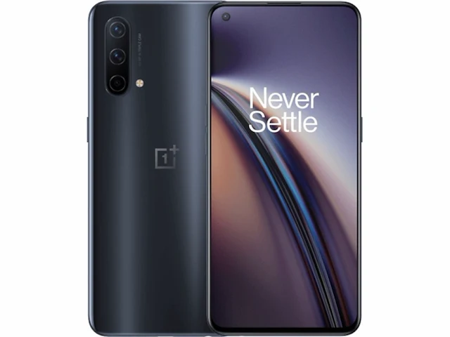 Oneplus nord ce 5g 6.43 dual sim android 11 usb type-c 6 gb 128 gb houtskool - afbeelding 1 van  3