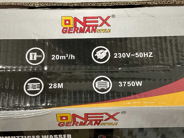 Onex ox-7777 vuilwaterpomp - afbeelding 2 van  10