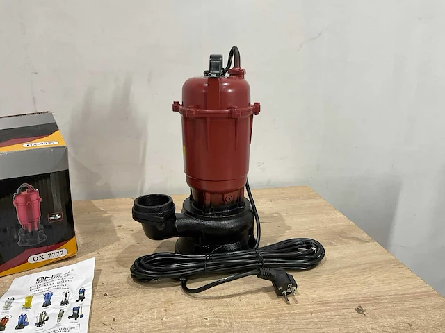 Onex ox-7777 vuilwaterpomp - afbeelding 5 van  10