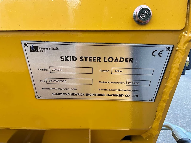 Ongebruikt 2025 new rick zw380 rups schranklader - afbeelding 11 van  19