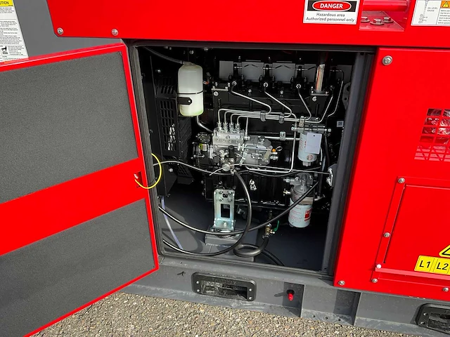 Ongebruikt ashita lg80 stroomgenerator 55kva - afbeelding 12 van  14