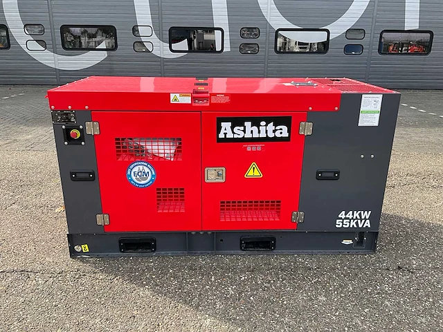 Ongebruikt ashita lg80 stroomgenerator 55kva - afbeelding 2 van  14