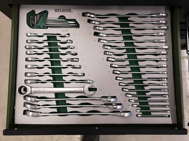 Ongebruikt beuker xtra big xxl gevulde gereedschapswagen - afbeelding 4 van  25