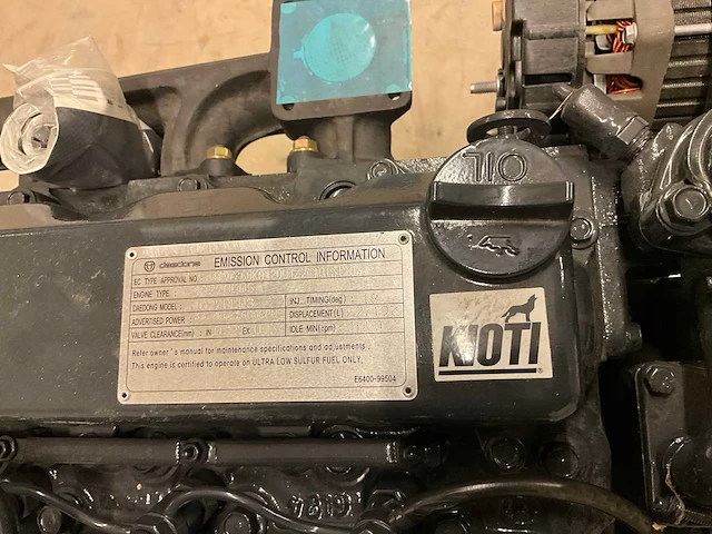 Ongebruikt kioti 4a220lws minitractor dieselmotor - afbeelding 2 van  11