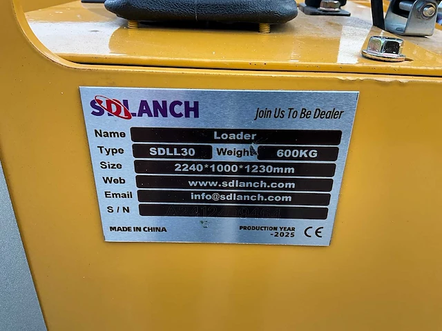 Ongebruikt sd lanch sdll30 rups schranklader - afbeelding 14 van  21