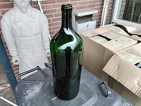 Ongeveer 65 deco glazen flessen. - afbeelding 1 van  4