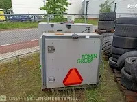 Onkruid heet water bestrijding machine opbouw empas - afbeelding 1 van  4