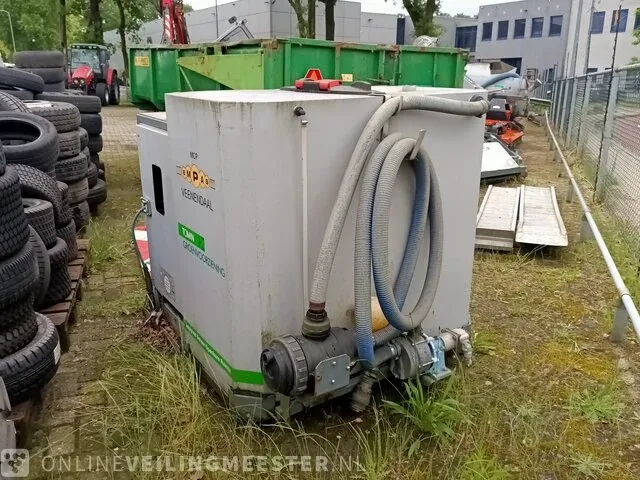 Onkruid heet water bestrijding machine opbouw empas - afbeelding 3 van  4